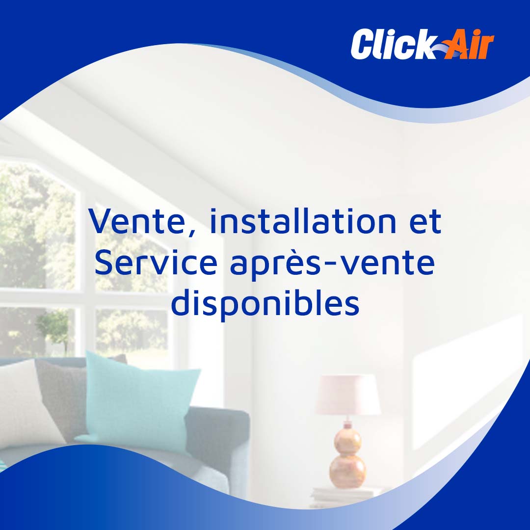 Vente, installation et service